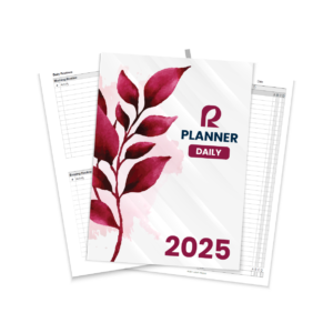 Daily Routine Planning and Time-Tracking Template Bundle