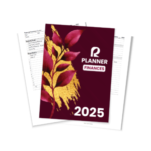 Finances Planning Overview and Tracking Templates Size A5